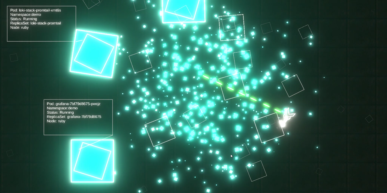 kube chaos screenshot destroying a pod