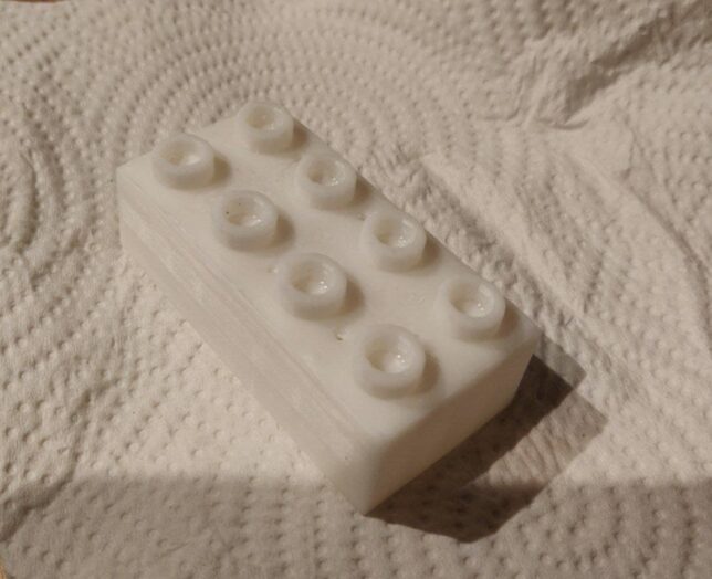 puck.js duplo block 3D print