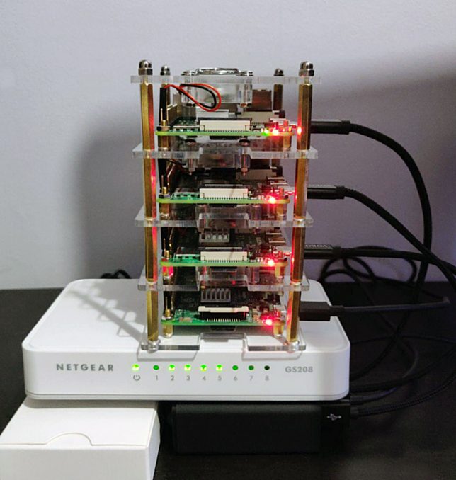 Raspberry Pi Cluster Stack